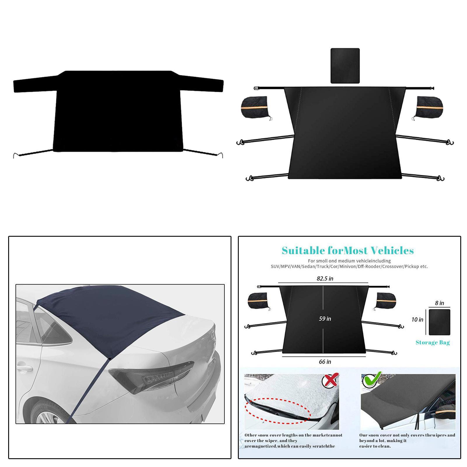 Универсальный чехол для лобового стекла автомобиля — фото 6