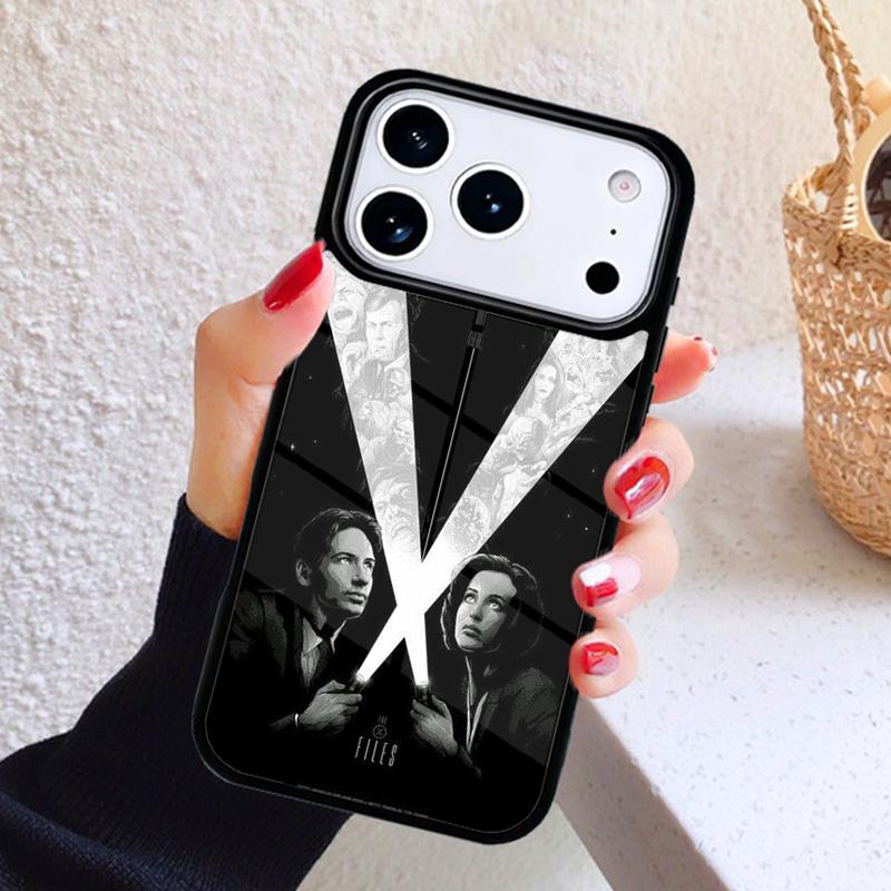 

The X Files TV Series Bumper Phone Case For iPhone 17 Air 16 15 14 13 12 11 Pro Max Plus iPhone 13