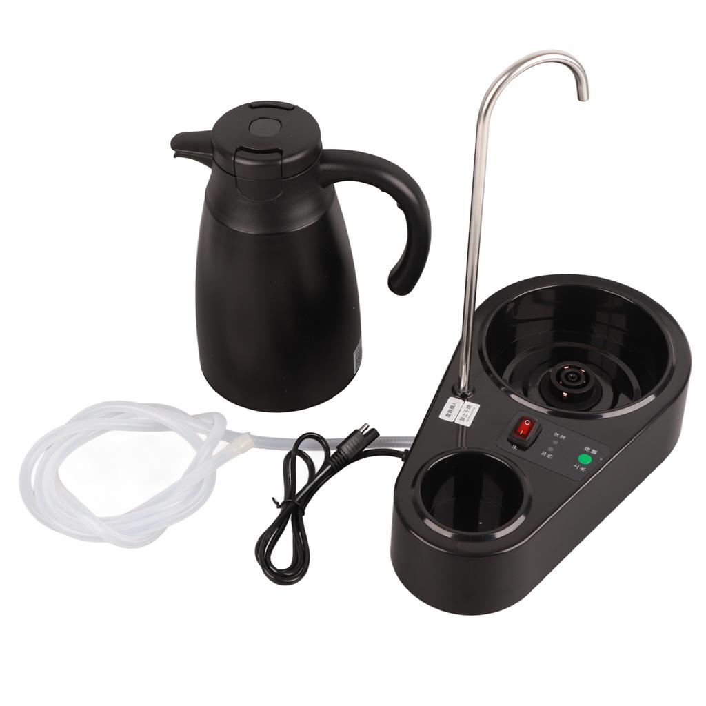 1.2L Car Water Kettle Stainless Steel Electric Kettle 24V Boiling Water Bottle for Car Travel