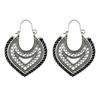 Bohemian Vintage Fashion Rope Wrap Earrings For Women Carved Hollow Geometric Drop Dangle India Earrings Boho Jewelry Wholesale