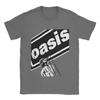 Unisex T-Shirt Oasis Hipster Cotton Tee Shirt Short Sleeve Rock Band Printed T Shirts O Neck Tops Plus Size Top Clothing