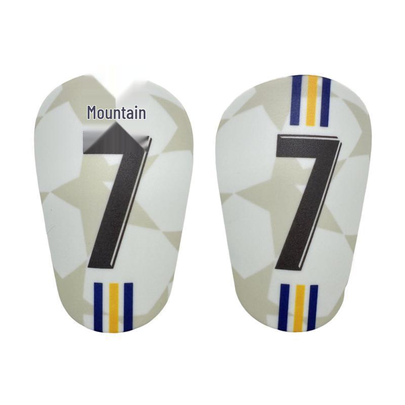 Ultra-Light Mini Shin Guards - Messi #10 & Ronaldo #7 Design for Adults & Kids