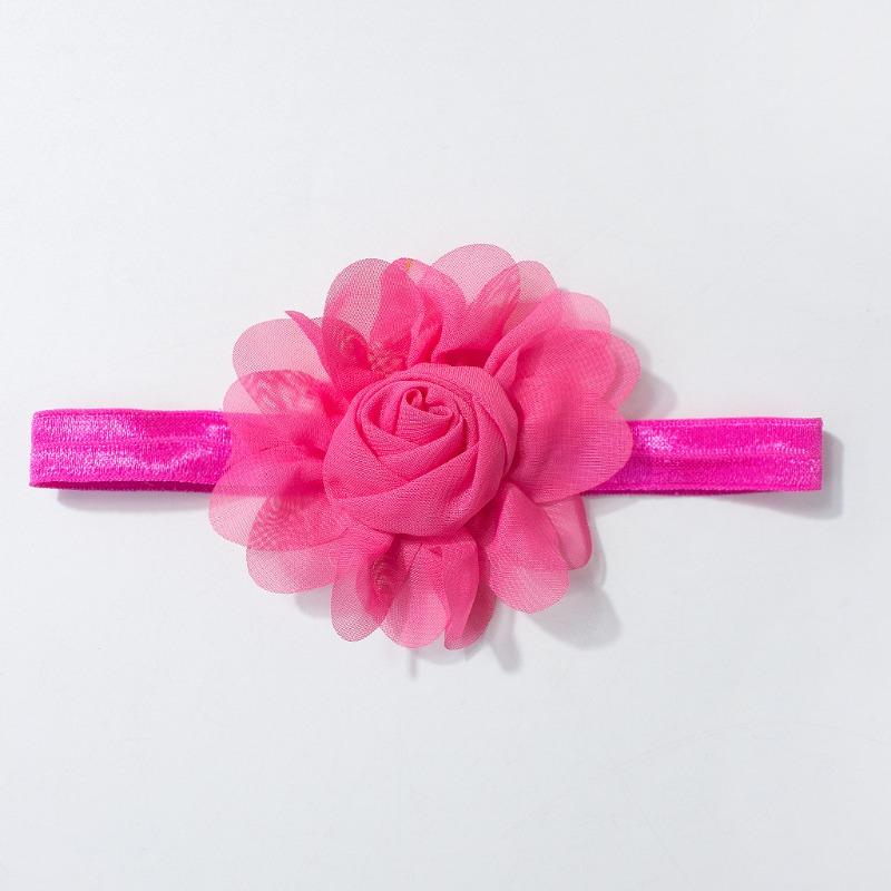 New children's chiffon flower headband, baby jewelry, baby jewelry, children's headband 11 colors