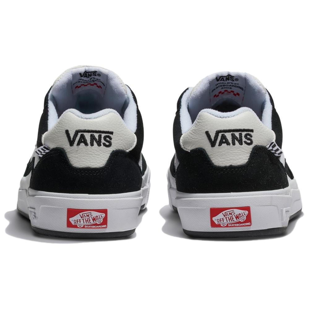 Vans Wayvee Comfortable Breathable Shock Absorbing Durable Low Top Skate Shoes Unisex Skate Shoes Black White VN0A5JIABMX1