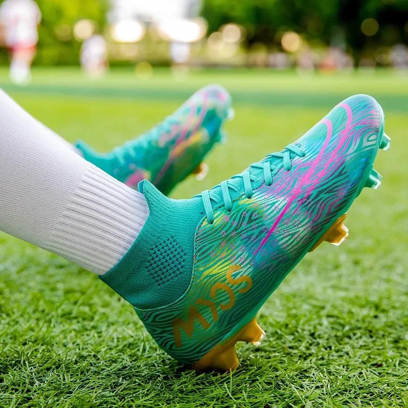 Spedizione Gratuita Scarpe da Calcio per Ragazzi Uomini Bambino Tacchetti da Calcio Scarponi da Calcio Originali Scarpe da Calcio Unisex per Bambini