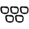 Black Filter Sponge Sponge 5Pcs Filter Fits For Various Strimmers 50mmX43mm