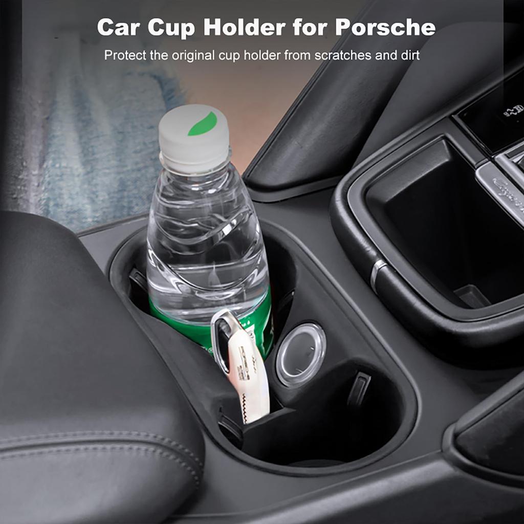 For Porsche Macan Cayenne Car Drink Holder, Cup Level Protective Cover, For Cars
