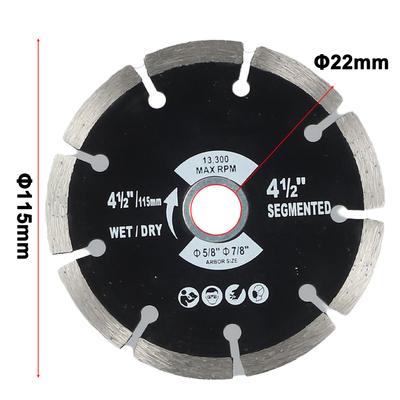 115mm Diamond Saw Blade Stone Cutting Disc For Angle Grinder Marble Granite Saw Blade For Cutting Concrete Ceramic Brick Marble