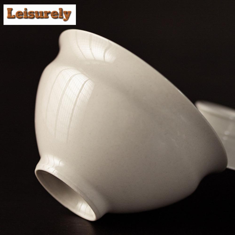 140ml Retro Grass Wood Gray Glaze Gaiwan Handmade Hand Held Tea Tureen Tea Making Cover Bowl Teaset Accessories Decoration Gift