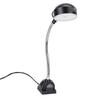 LED Machine Light 15W with 30cm Flexible Gooseneck Square Base Shop Tool Lamp for Lathe Work Bench Sewer Grill