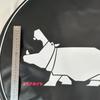 Jimny Spare Tire Cover and Child Illustration Type Sierra Nomad Size K-PRODUCTS "Parent Hippo" 195/80R15 230901-1