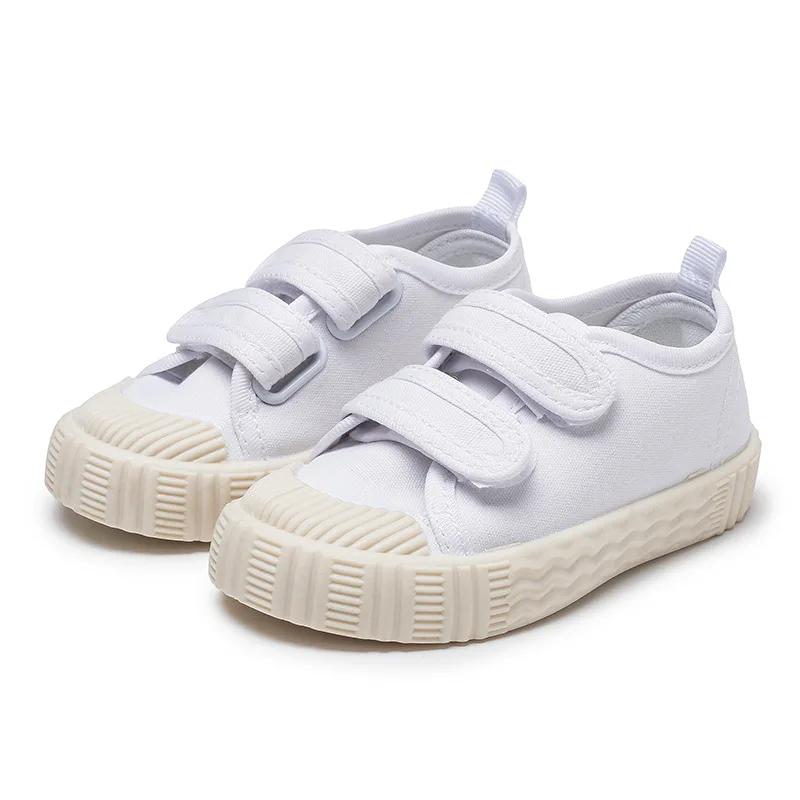 Tenis Versatile Breathable Sneakers Kids Shoes for Girls Boys Non-slip Soft Sole Canvas Shoes Child Letters Toddler Casual Shoes