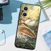 Vintage Trout Fishing Cover For OPPO Reno 13 F 10 11 12 14 Pro 11F 12F 14F 7 8 Lite OPPO Find X9 X8 X5 X6 Pro Case