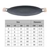 Padella Griglia BBQ Stile Coreano 28-38cm Per Piano Cottura Grande Campeggio Cottura Frittura Ghisa Piastra Multiuso Accessori Cucina