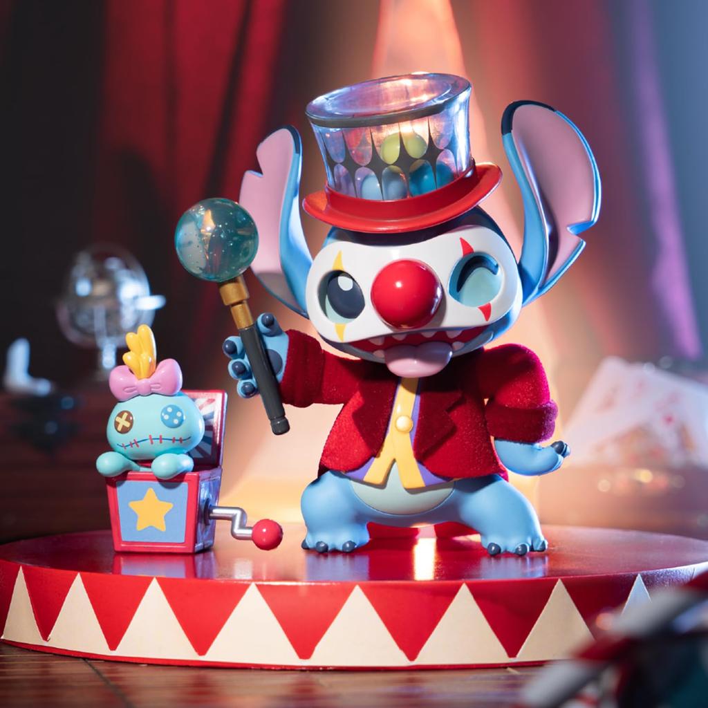 TOP TOY Disney Mischievous Diary Series Box of Gachapon Blind Box Figures Soft Vinyl PVC Premium Toys Birthday Gift Stitch Christmas Gift Stitch's 2.0
