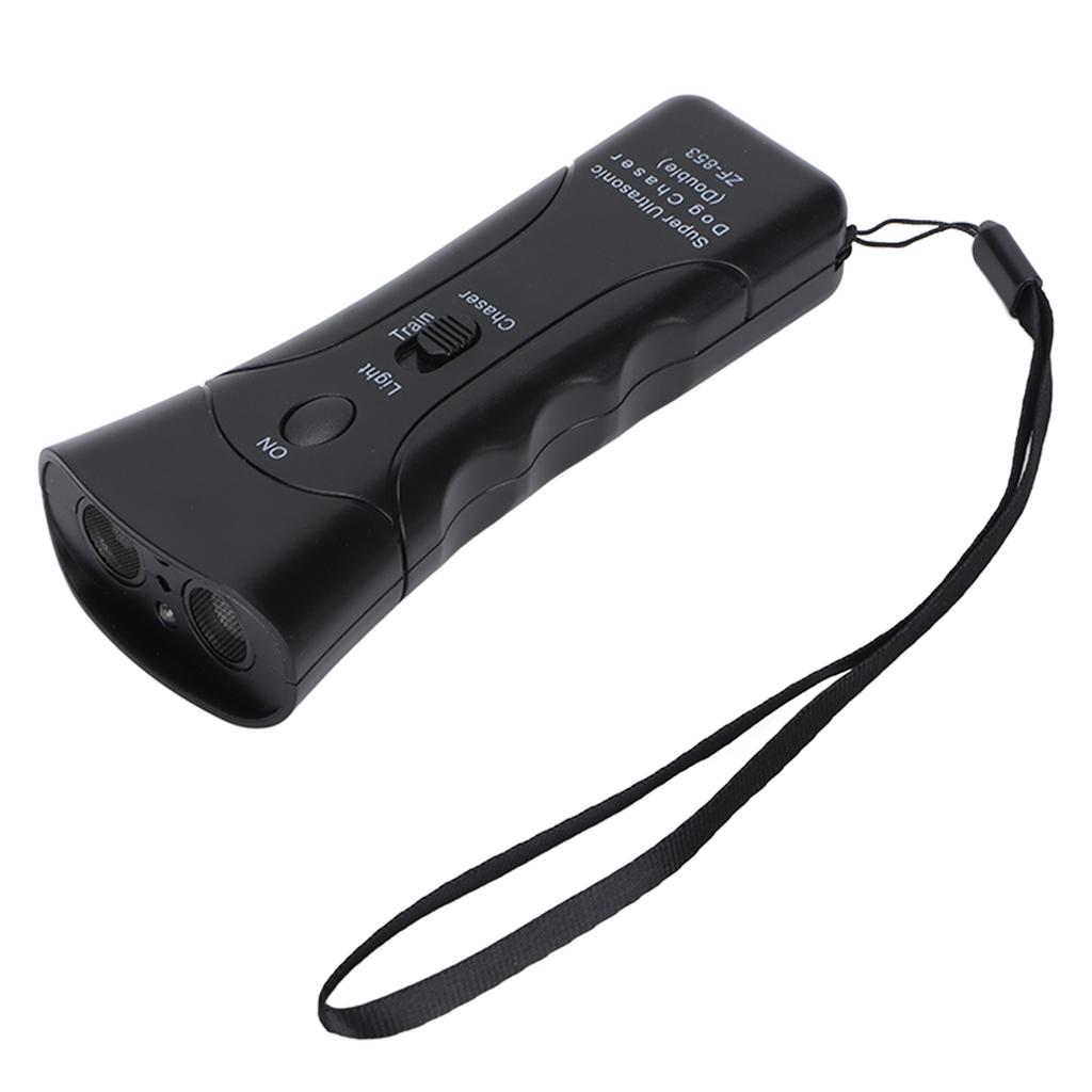 Repellente per Cani Portatile Deterrente per Cani ad Ultrasuoni Dispositivo per l'Addestramento Comportamentale con Luce LED per Cani
