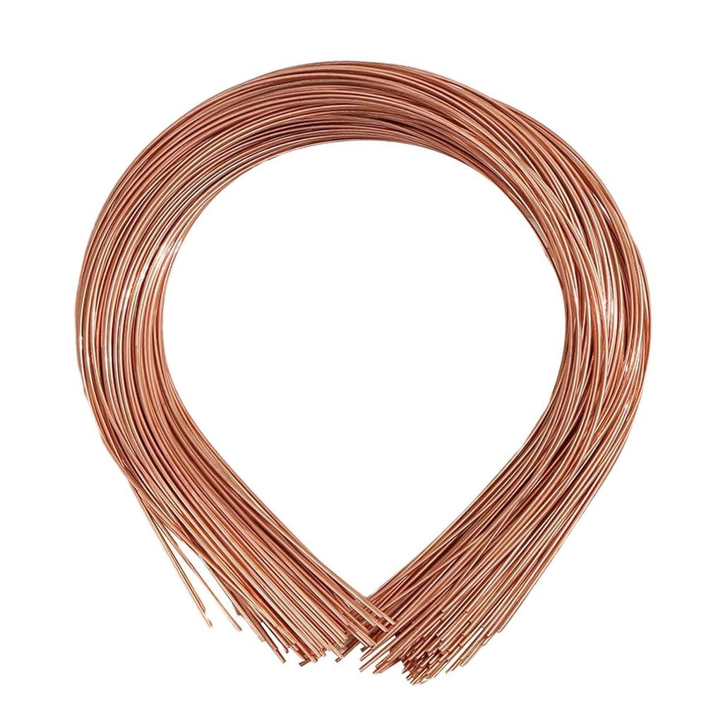 NEOBABY Metal Headbands for DIY Crafts, Plain Copper Wire Hairbands, 50 Pieces