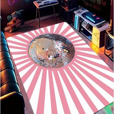 Diskokugel Ray Teppich Tanzparty Spiele Dekoration Teppiche Kreative Sonne Wohnzimmer Schlafzimmer Dekoration Teppich