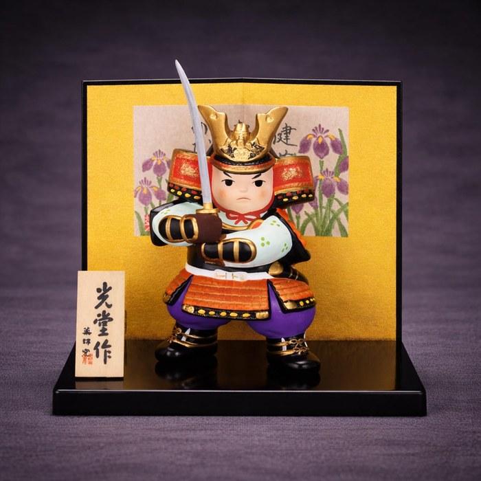 Yakushigama May Doll Boys' Festival Nishikizai Wakabushi (Katana)