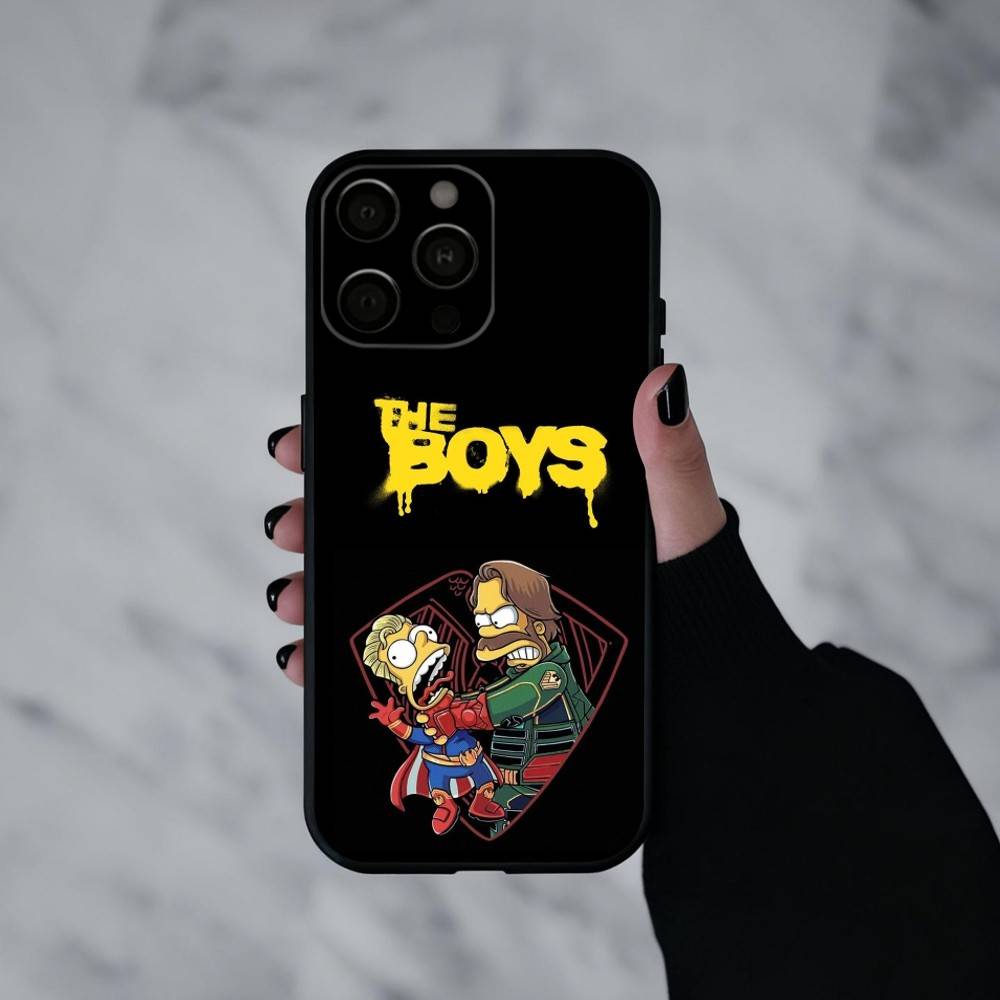 The B-Boys-S TV Show Phone Case For iPhone 17pro,16,15,14,13,12,11 Plus,Pro Max,XS,Soft Silicone Black Cover