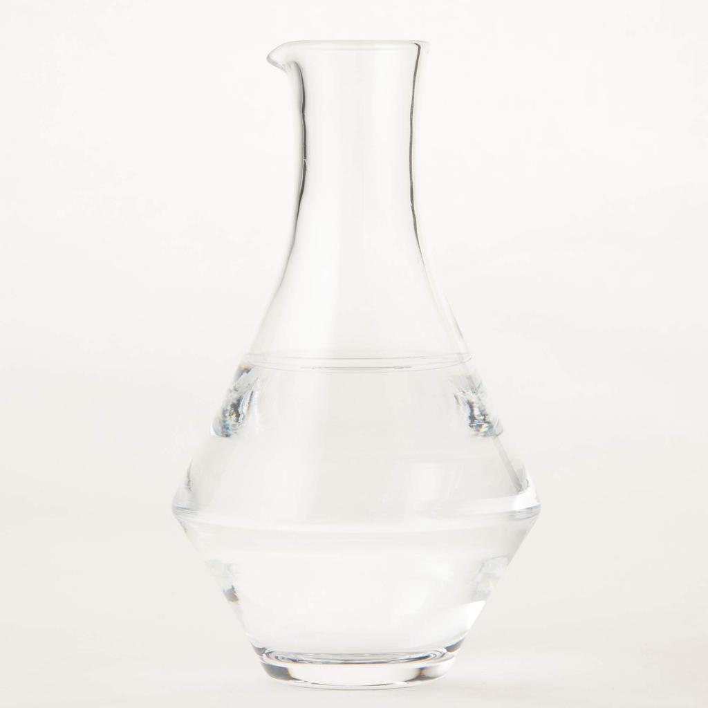 Toyo Sasaki Glass Sake Bottle, 195ml, Made in Japan, Carafe, 63703