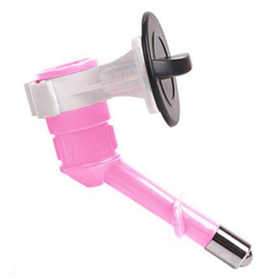 Pet Dog Cat Auto Hanging Water Feeder Bottle Dispenser Drinking Fountain Head