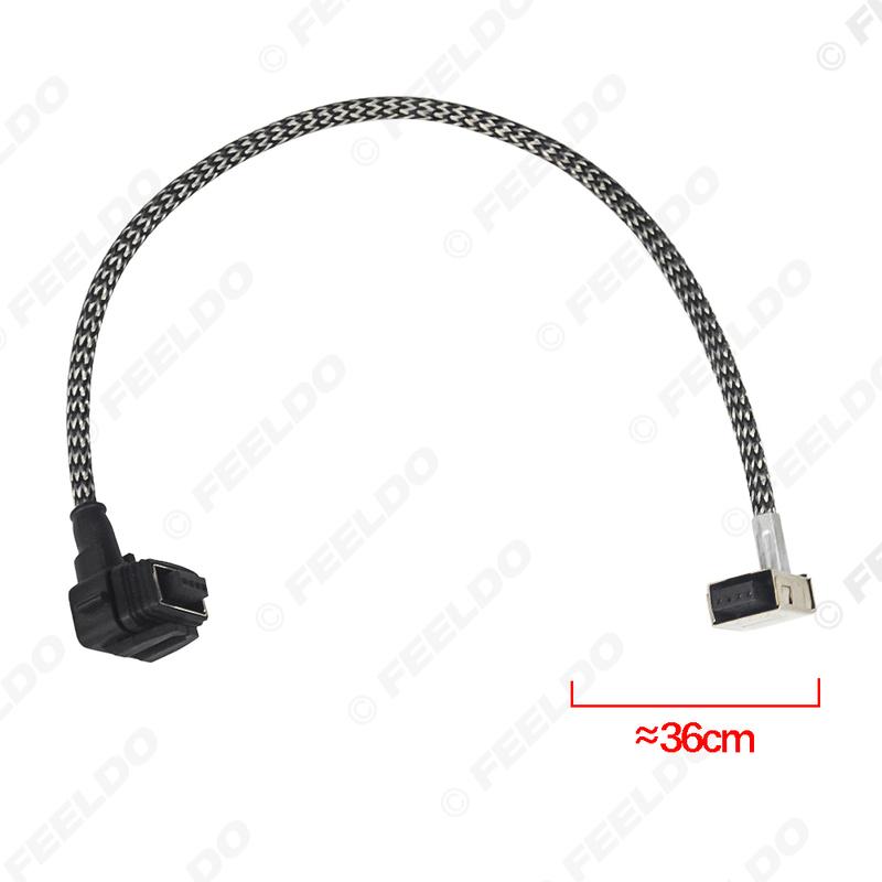 

FEELDO 1PC Car HID Xenon Bulb Ballast High Voltage Wire Harness for D1S D1 D3 D3S Xenon Headlight Relay Cable Adapter