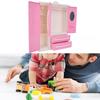 3-Door Dollhouse Wardrobe Dolls Furniture Accessories for Dolls Girls Toys Gift