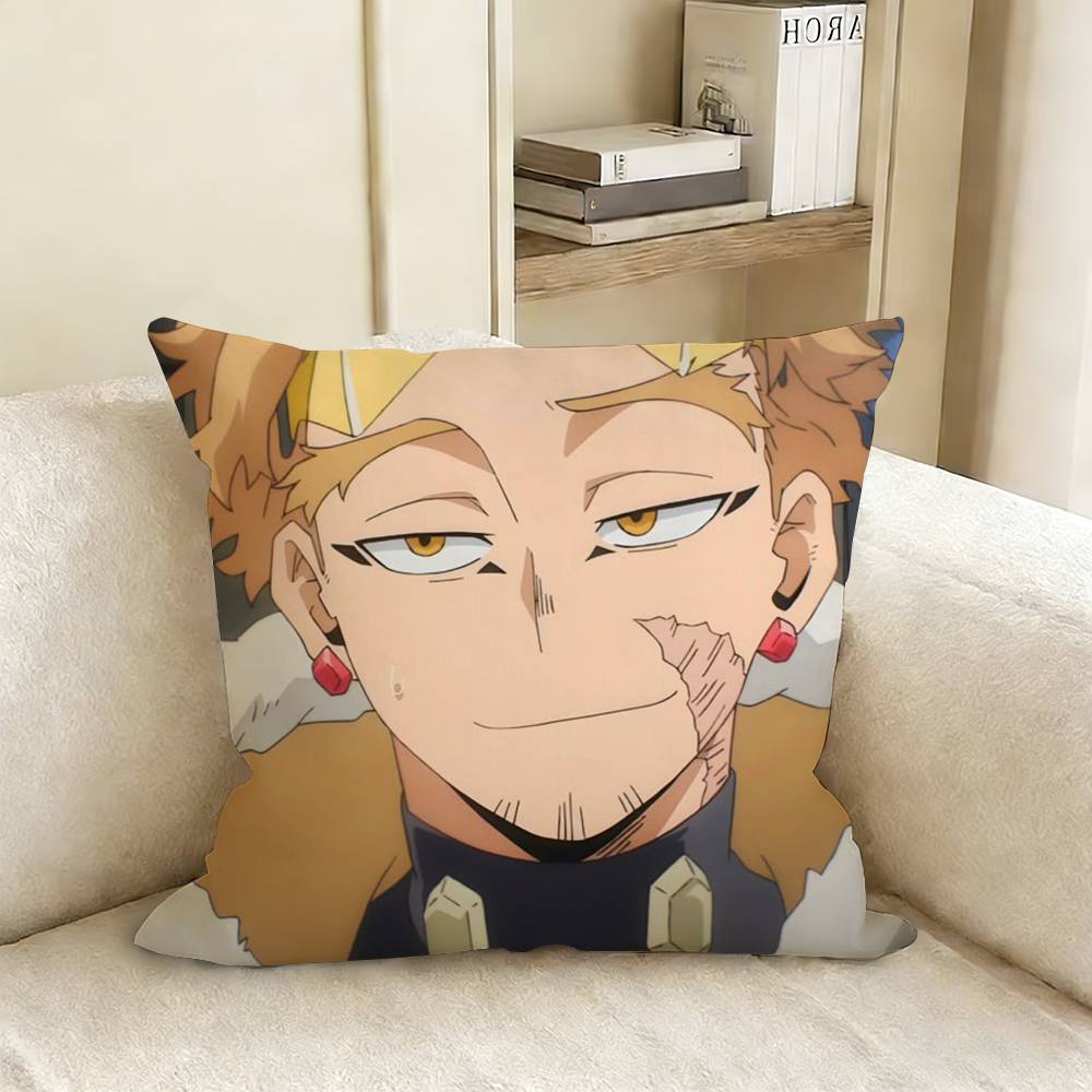 BNHA Hawks MMHA Pillow Case Living Room Sofa Cushion Cover Suitable For Home Bedroom Room Decoration