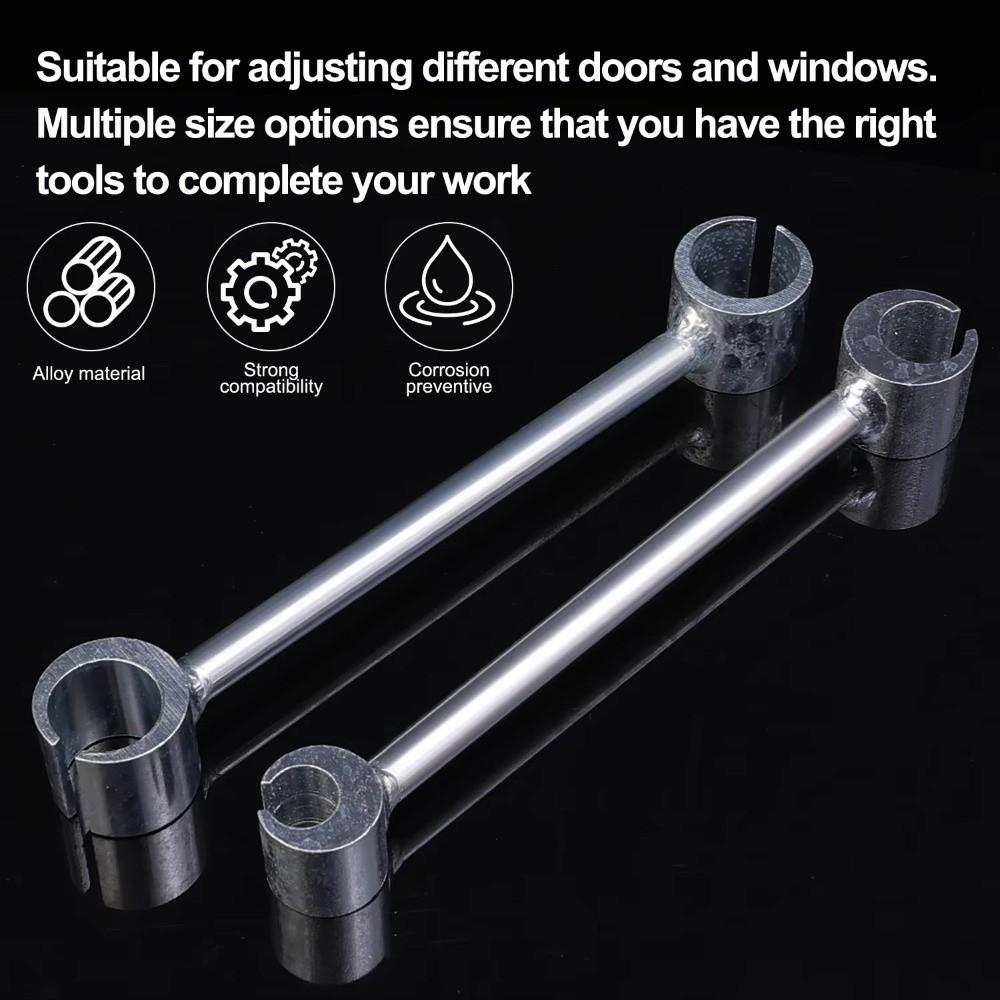 New Portable Hinges Gaps Adjusting Wrench Double Head Multi-function Door Hinge Adjustment Tool Repair Door Hinge Repair Wrenchs
