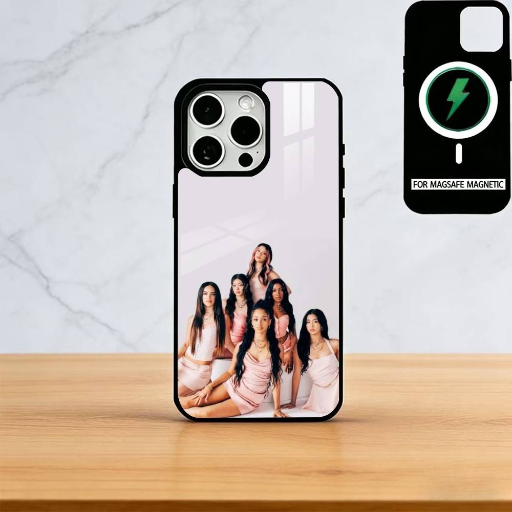 Hot Music K-KATSEYE Phone Case For iPhone17,16,15,14,13,12,11 Plus,Pro Magnetic For Magsafe Wireless Charging iPhone15Plus