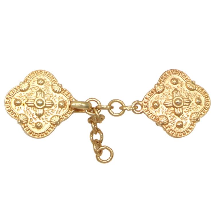 Retro Cloak Buckle Collar Clip Scarf Shawl Buckle Women Fixed Brooch Belt Clip