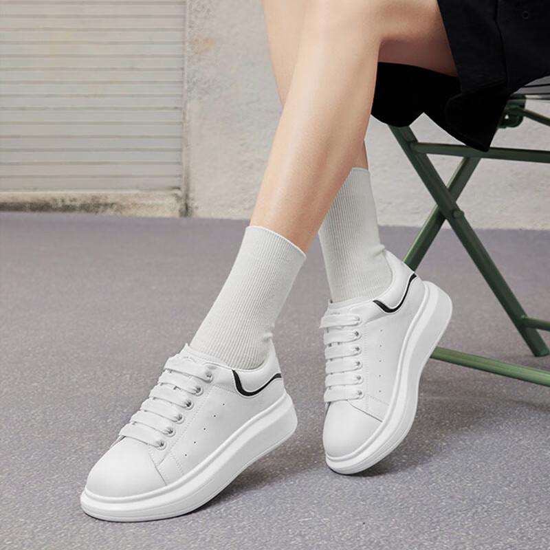 BASTO Women s Platform Casual Sport Sneakers 37