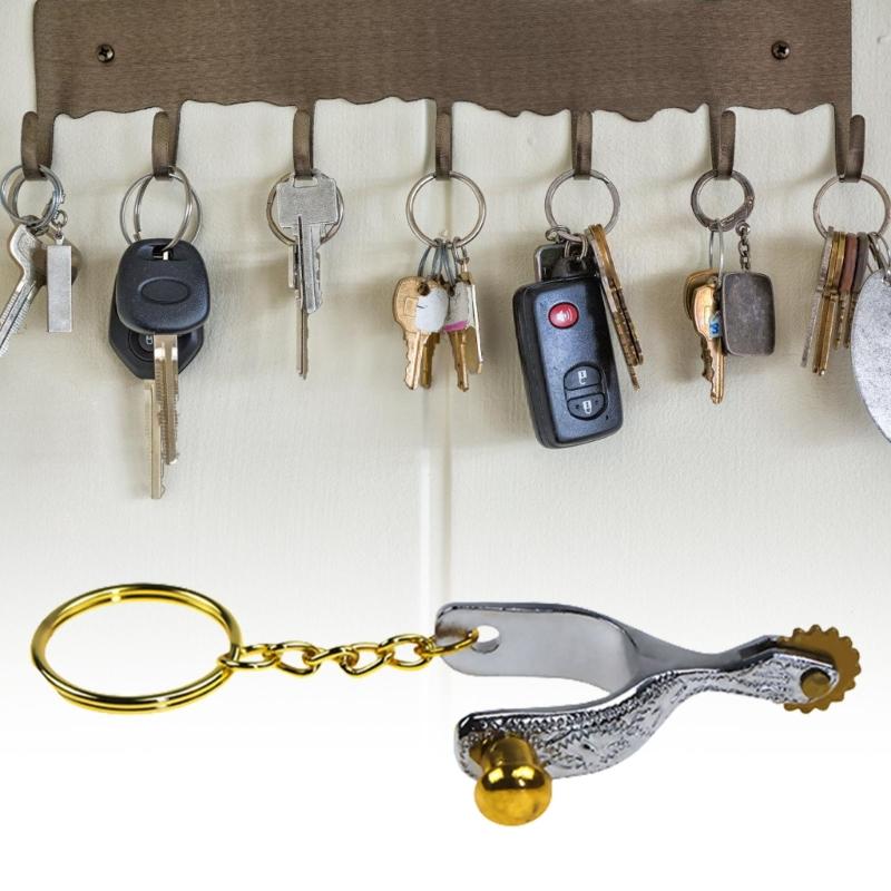 Spurses Team Sturdy Alloy Keychain for Fan Secure Lock Portable Designs Multipurpose Accessory