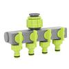 Hose Connector Splitter 1 In 4 Out ABS Garden Hose Pipe Splitter for Yard and  