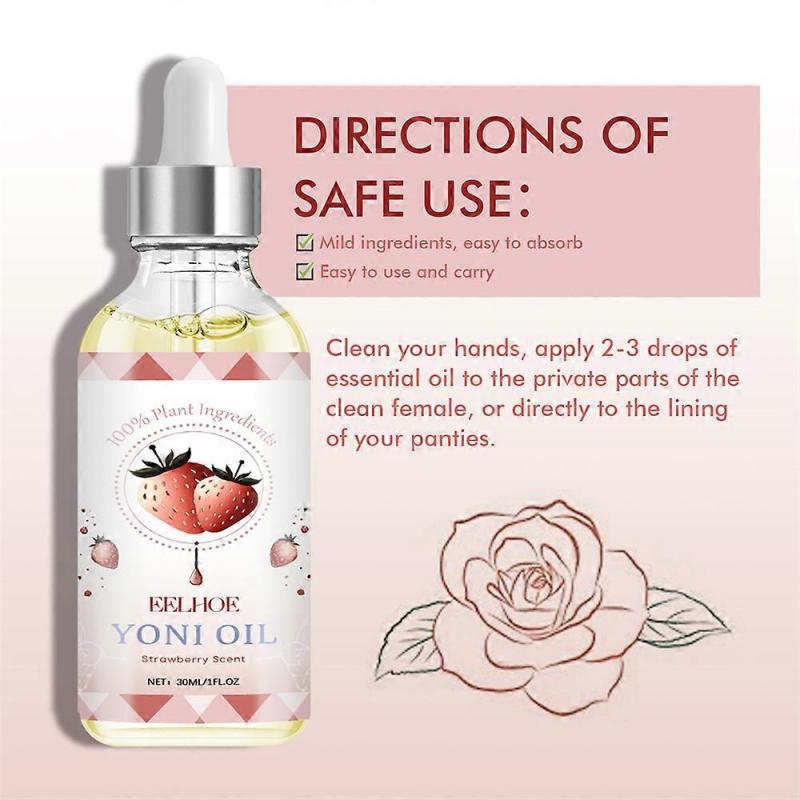 Olio per Donna, Olio Essenziale Naturale per Donna Deodorante Intimo, Elimina gli Odori, pH Equilibrato