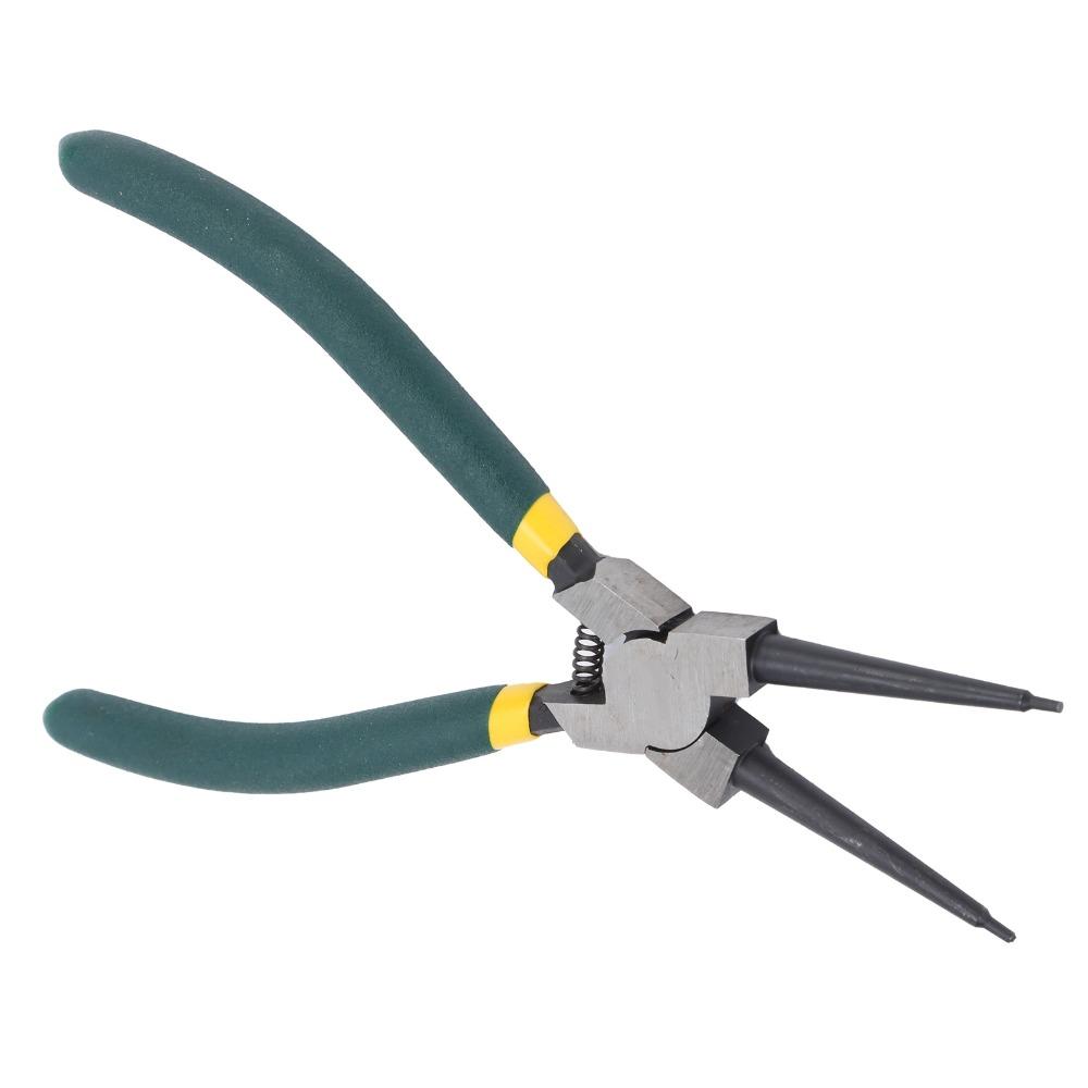 Straight Jaw Snap Ring Pliers 7-Inch Circlip Clamp Tool Retaining Ring Pliers For Ring Removal