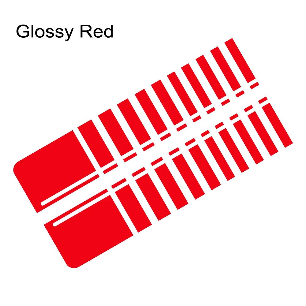 Car Engine Hood Modified Sticker Racing Stripe Sport Style Vinyl Decal For Cars Vans SUV Trucks Off-road Decoration Accessories