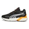 Pwrframe Aerogram Blaze Unisex Black Orange Low Top Casual Shoes Fabric Sporty Versatile 387038-02