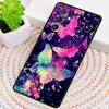 PRETTY NEON SPARKLY BUTTERFLIES Phone Case For Samsung Galaxy Note 10 Pro S26 S25 S24 S23 S22 Ultra Plus S21 FE S20 Cover