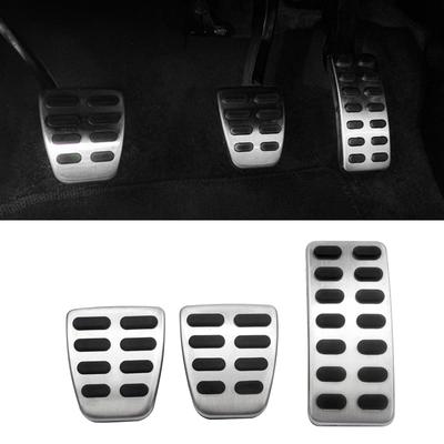 Car Fuel Brake Rest Foot Pedals Auto Pedal Cover For Hyundai Ix25 Creta Accent Verna Solaris For Kia K2 Rio Soul KX3 Accessories