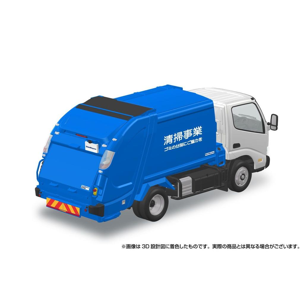 Rakupla Snap Kit 1 32 Hino Dutro Packer Truck 25-PK (Plastic Model)