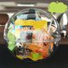Christmas DIY Acrylic Hollow Ball Clear Balls Fillable Ornaments Ball Transparent Ball DIY Crafts for Wedding Christmas Decor