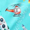 Little maven Baby Boys 2026 Summer New Kids Clothes T Shirts Holiday Children's Clothing Cartoon Rockets Planes Shirts 2-7 Years