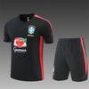 2026-2027 Brazilië Zwart Rood Shirt