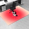 Tappeto per Ufficio Topolino, Minnie Mouse tema Stampa 3D Antiscivolo Lavabile in Lavatrice per Soggiorno