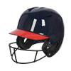 Maßgeschneiderter Professioneller Baseballhelm mit Kinnschutz Sicherheitsschutz Softball Baseballhelm