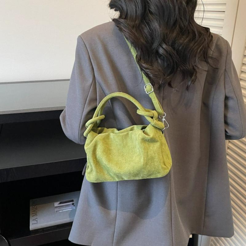 Retro Suede Crossbody Bag New Women Casual Shoulder Bag Fashiable Everyday Purse Texture Casual and Versatile Commuting Bag