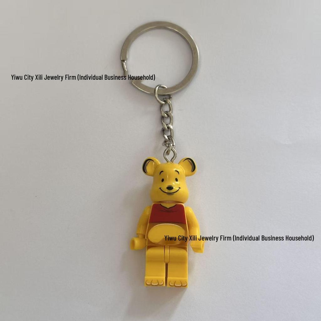 Klíčenka s přívěskem - Batman & Králík Bugs Bunny - Ozdoba na tašku pro páry