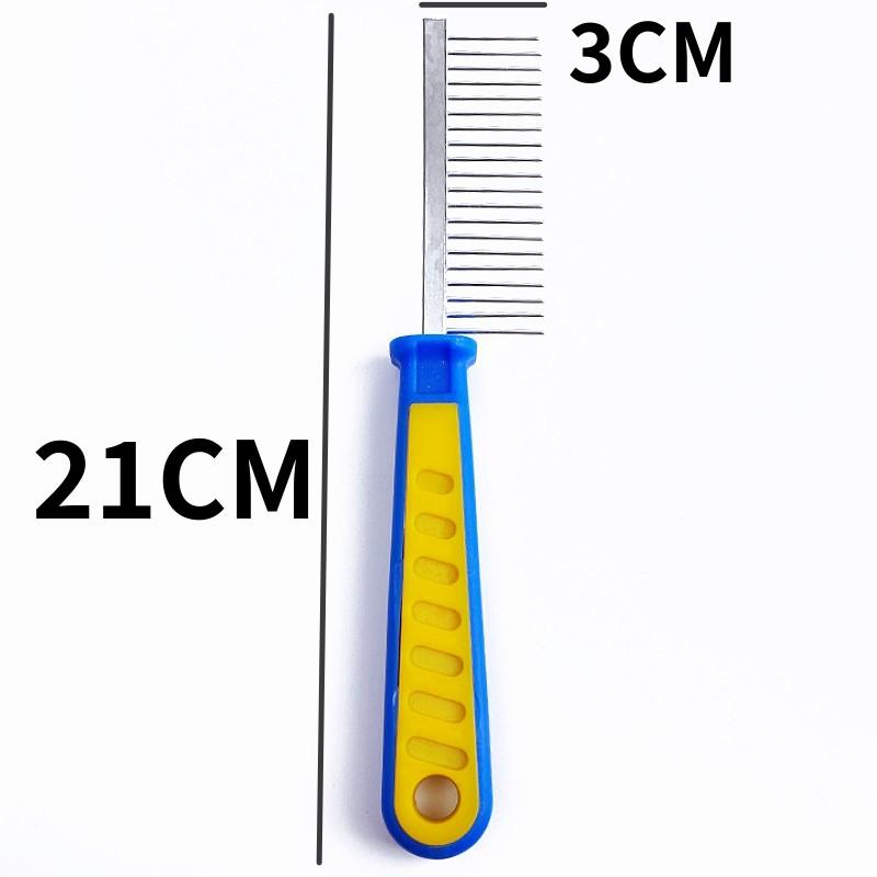 Dog Comb Dogs Rake Brush Stainless Steel Combs for Dogs Hair Knot Cleaning Dog Grooming Brush Pet Hair Remover Massage Cat Comb